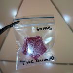 Edible 63mg THC (Raspberry Gummies)